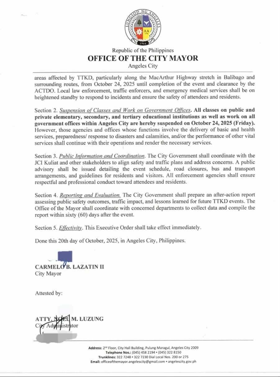 TTKD 2025 Suspension