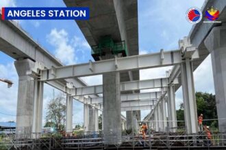 Angeles Station DOTr NSCR Under Construction