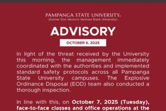 Photo from Pampanga State University Facebook Page
