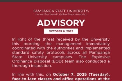 Photo from Pampanga State University Facebook Page