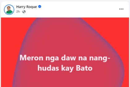 ‘May Nang-Hudas Kay Bato’: Harry Roque Claims Someone Betrayed Former Senator Amid ICC Arrest Reports